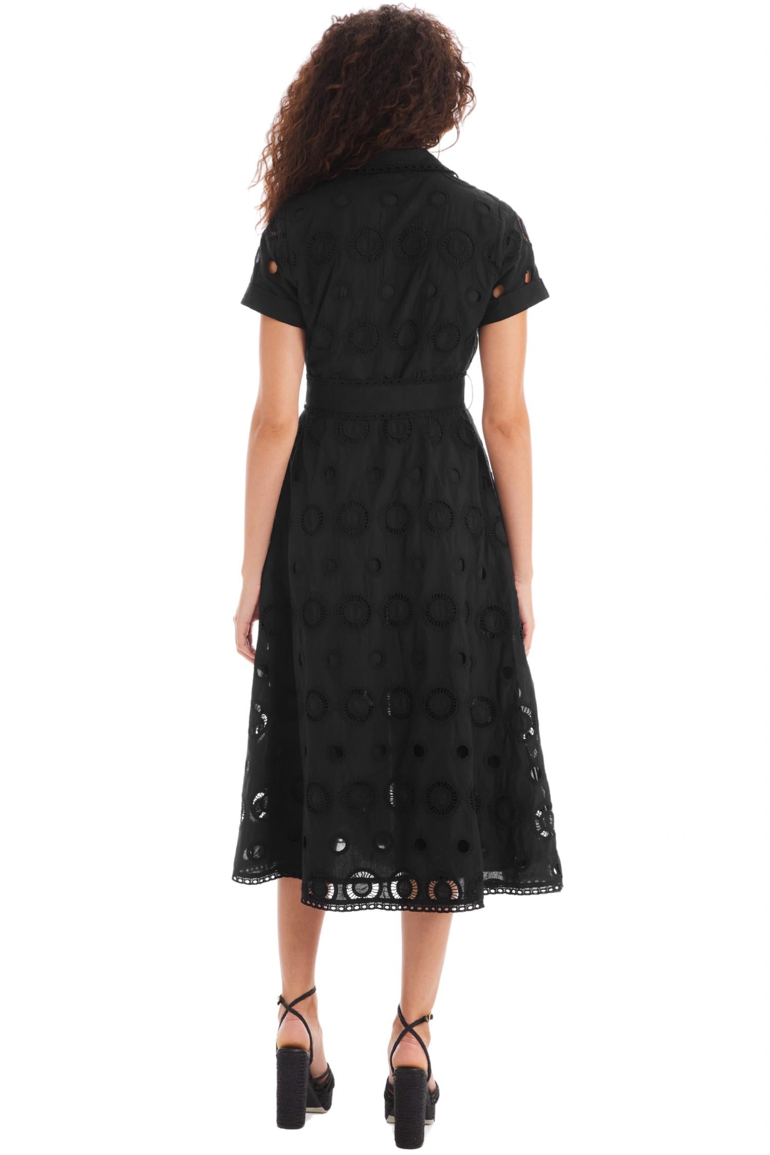 ALLISON NEW YORK Aiden Dress in black - women's dress - view 4