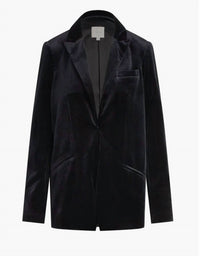 Favorite Daughter - Velvet Longline Blazer