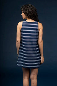 SMITH & QUINN Women's The Dorothy Dress in harbor stripe - women's dress - alternate view