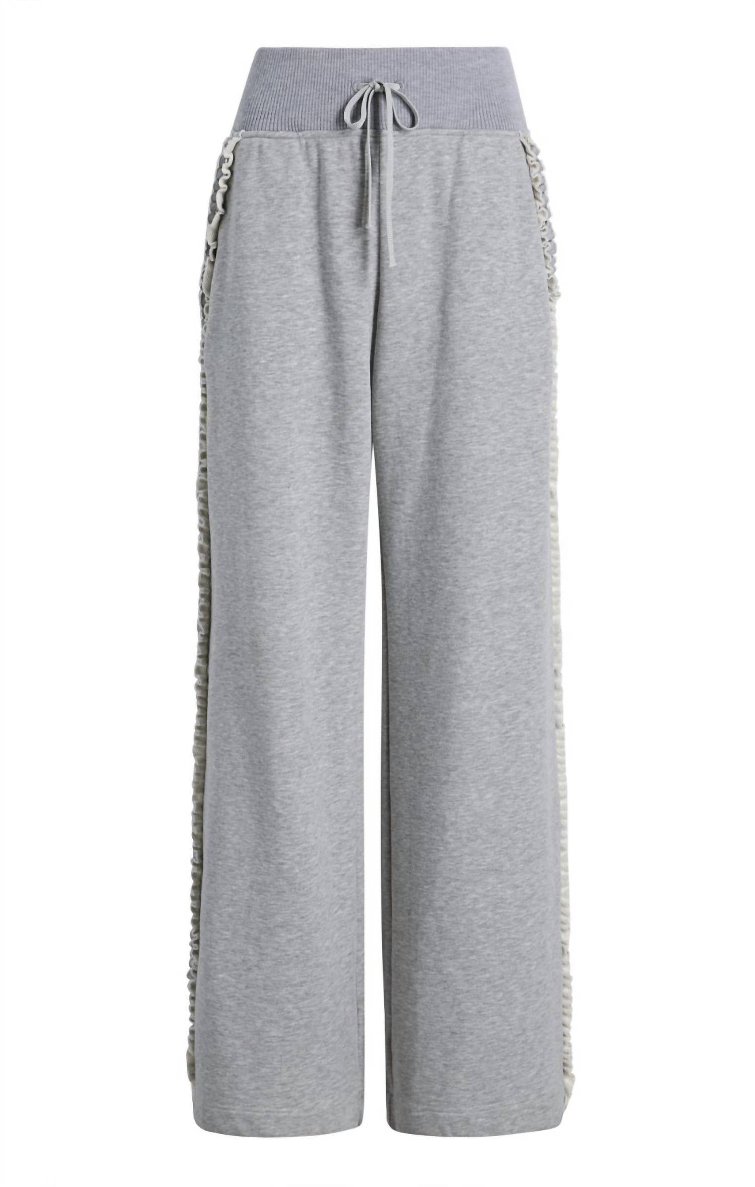 Cinq A Sept - Ruffle Rhinestone Heather Maddie Pants