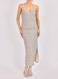 Sadie & Sage - Luster Sequin Maxi Skirt