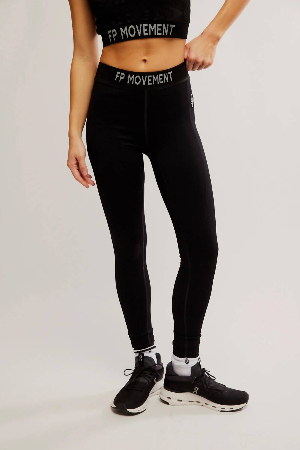Free People Long Haul Legging in black - women's pants