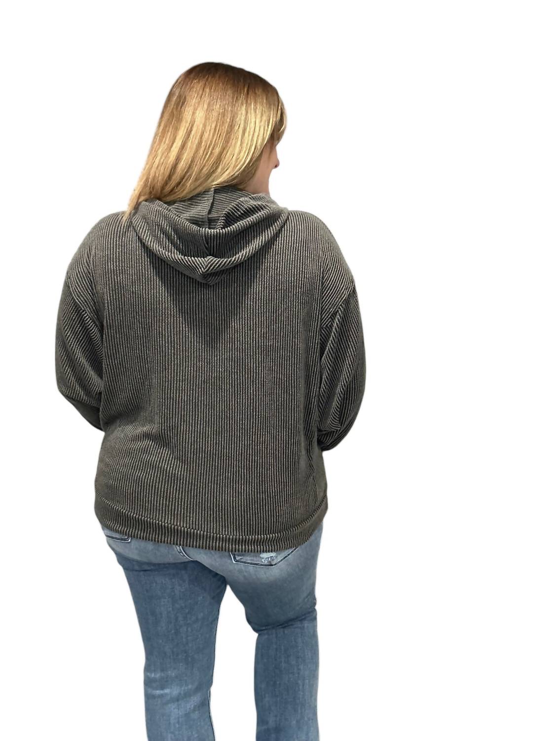 Sew In Love - Ribbed Hoodie