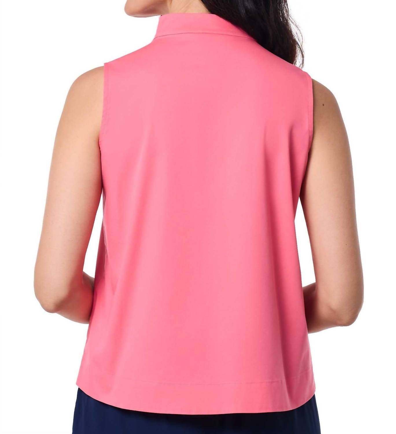 Coolibar - Cape Stand Collar Blouse