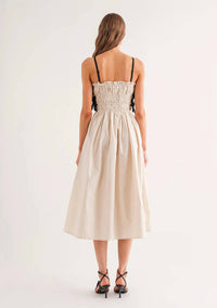 Sofie The Label - Lena Midi Dress With Tie Details