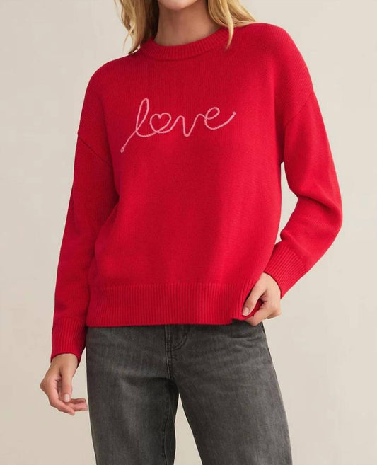 Z Supply - Love Notes Boyfriend Sweater
