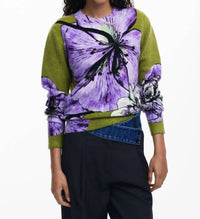 Desigual - Orquidea Lacroix Print Sweater