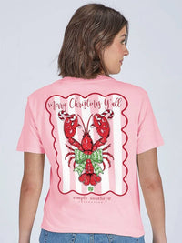 Simply Southern - Women's Christmas Lobster Tee