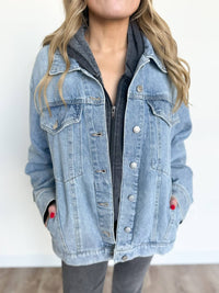 Daze - Joelle Oversized Denim Jacket