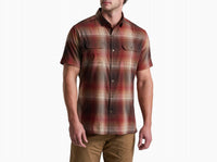 KUHL Response Short Sleeve Shirt in red clay - men's t-shirt