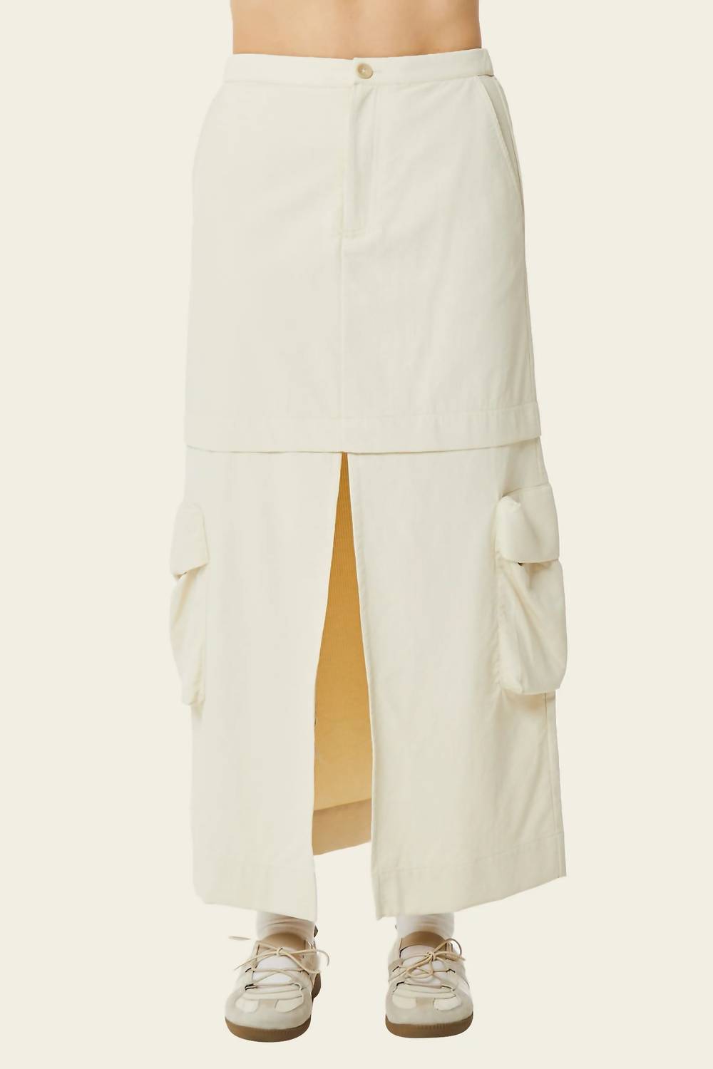 Find Me Now - Owen Cargo Midi Skirt