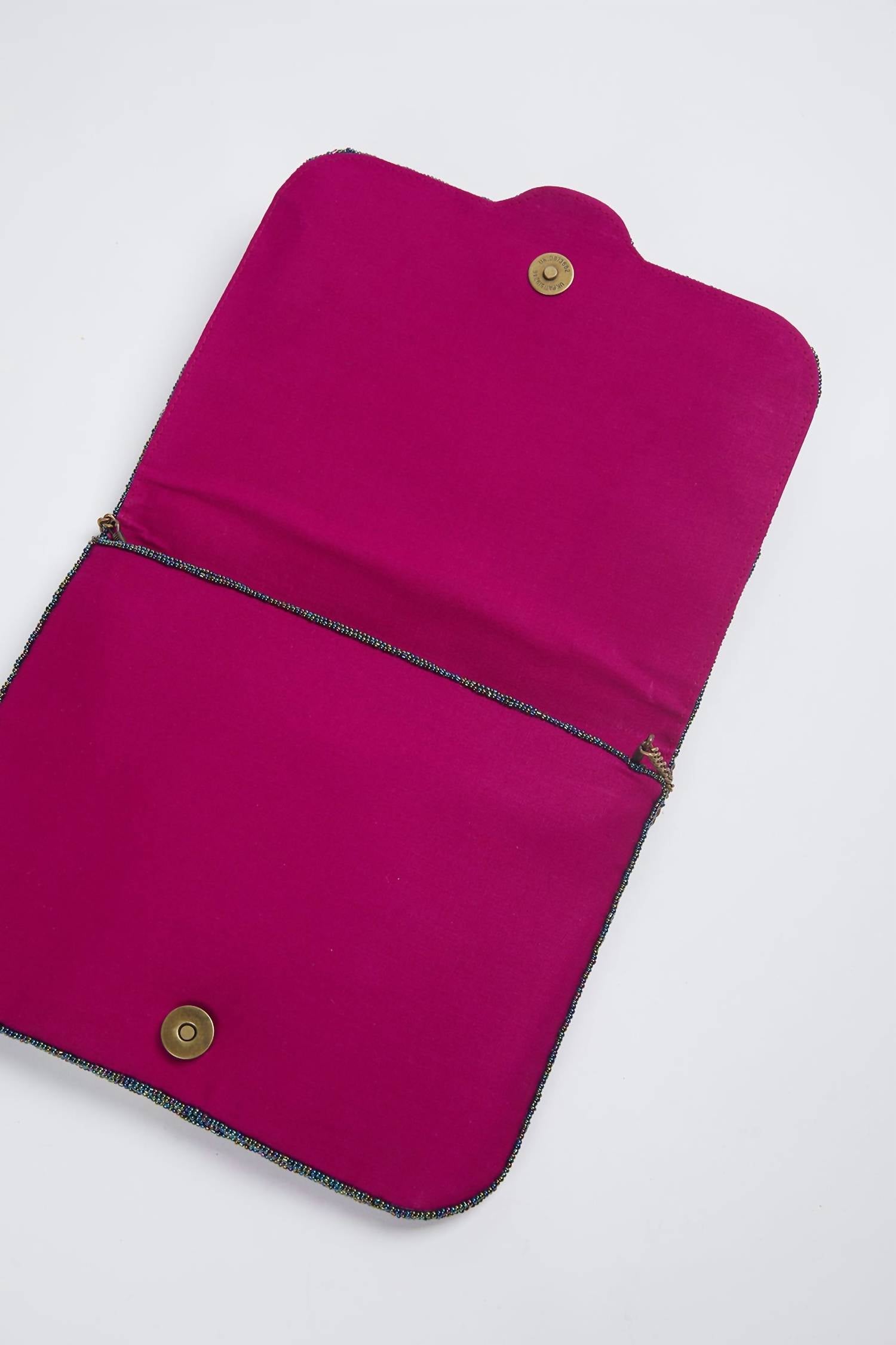 SITA HANDMADE CROSS-BODY CLUTCH BAG