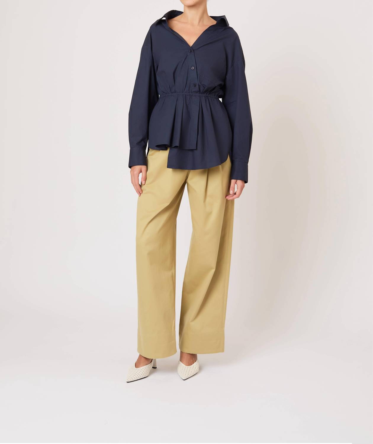 Rosie Assoulin - Falling Off The Shoulder Top
