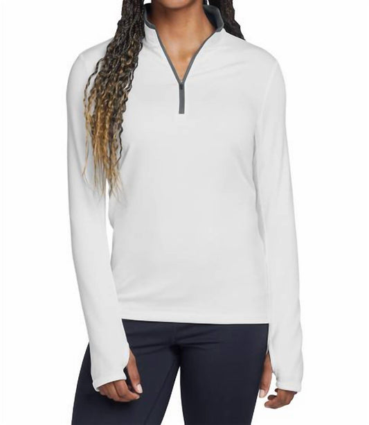 Nike - Dri-fit Stretch 1/2 Zip Cover Up Top