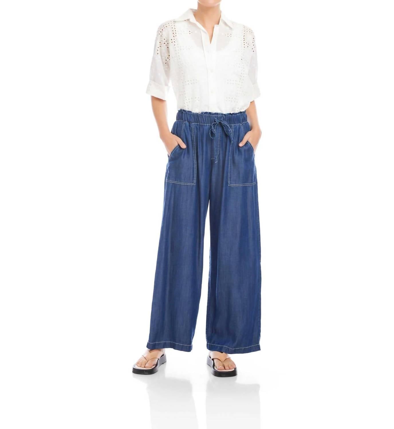 Fifteen Twenty - Kendra Patch Pocket Pants