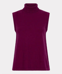 Esqualo - Sleeveless Turtleneck Sweater