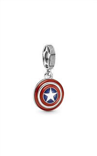 Pandora - Marvel The Avengers Captain America Shield Dangle Charm