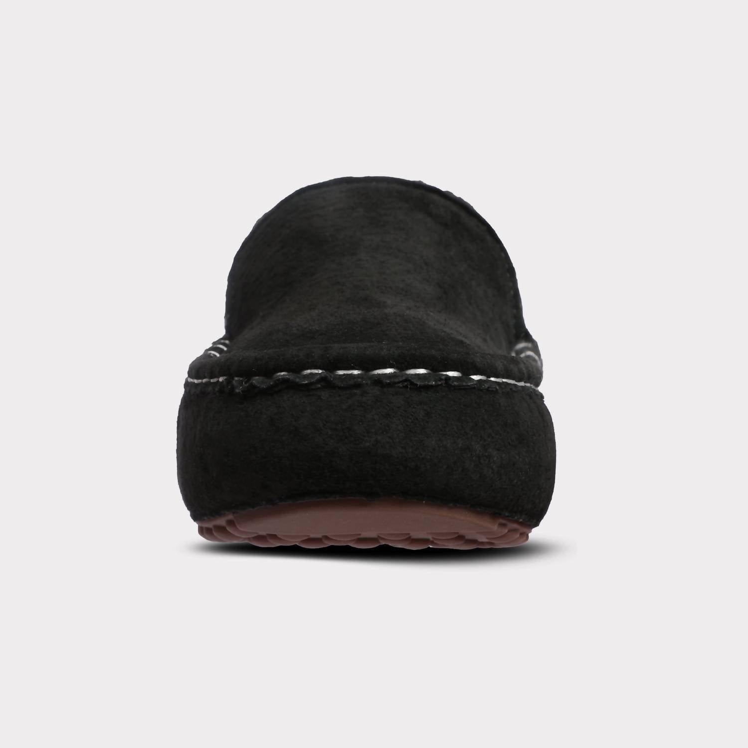 Lamo Women's Callie Slip-on Moccasin in black - women's shoe - alternate view