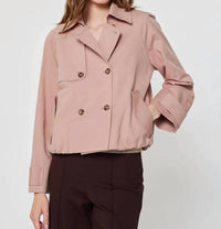 Current Air - Cotton Short Trench Jacket