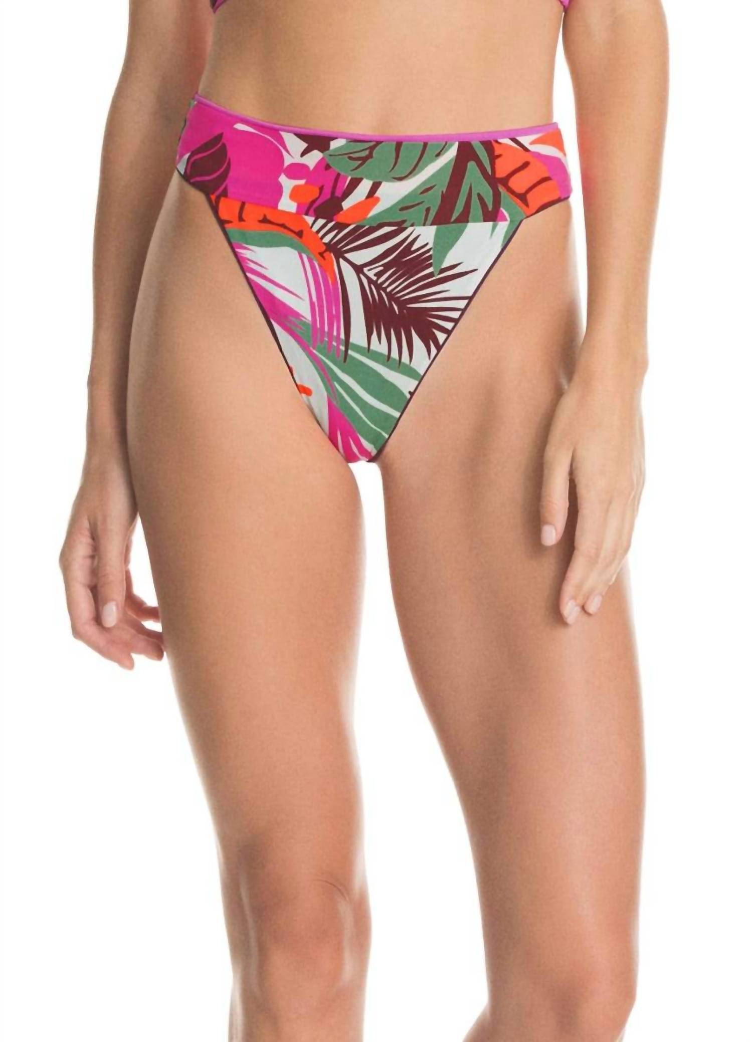 Maaji - Sienna High Waist Banded Bikini Bottom
