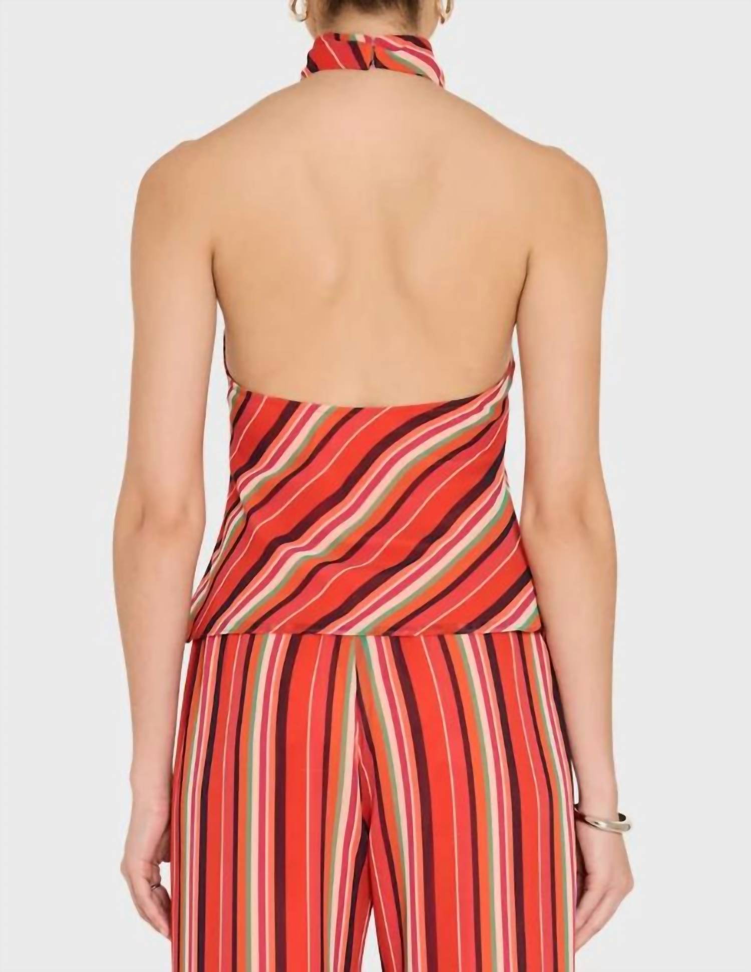 Amanda Uprichard - Samba Halter Cowl Top