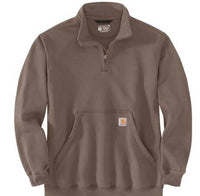 Carhartt - Men's Loose Fit Quarter Zip Mock-neck Sweatshirt - Tall