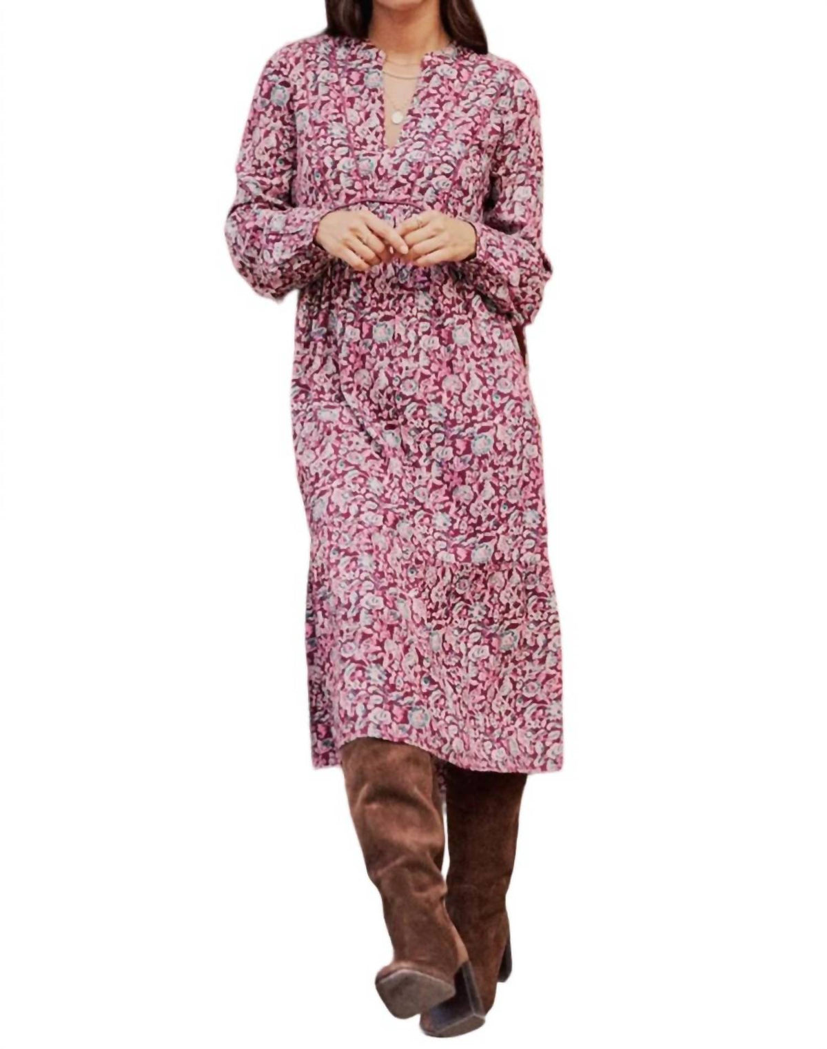 Garance Paris - Magnolia Printed Midi Dress