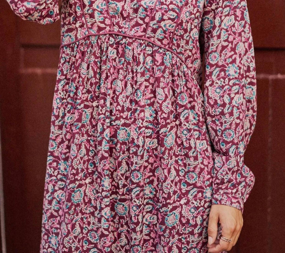 Garance Paris - Magnolia Printed Midi Dress