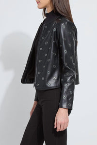Lysse - Geneva Grommet Vegan Leather Jacket