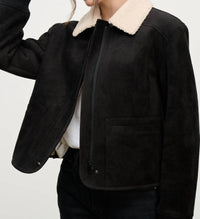 Velvet By Graham & Spencer - Juno Sherpa Zip Jacket