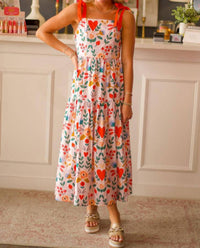Sincerely Ours Alexa Dress in romantic flower - women's dress