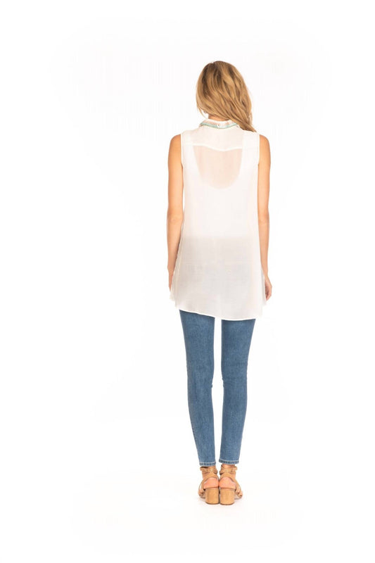 Mahila - Oasis Button Front Top