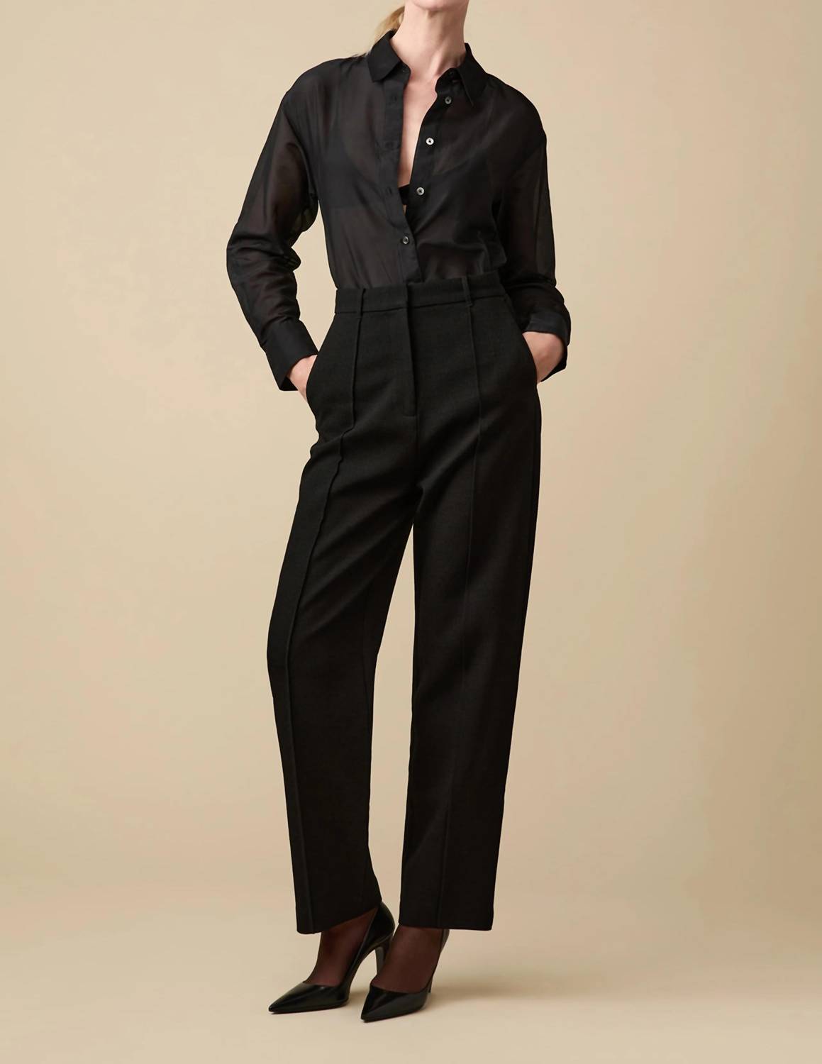 Sold Out Nyc - Sheer Silk Shirt