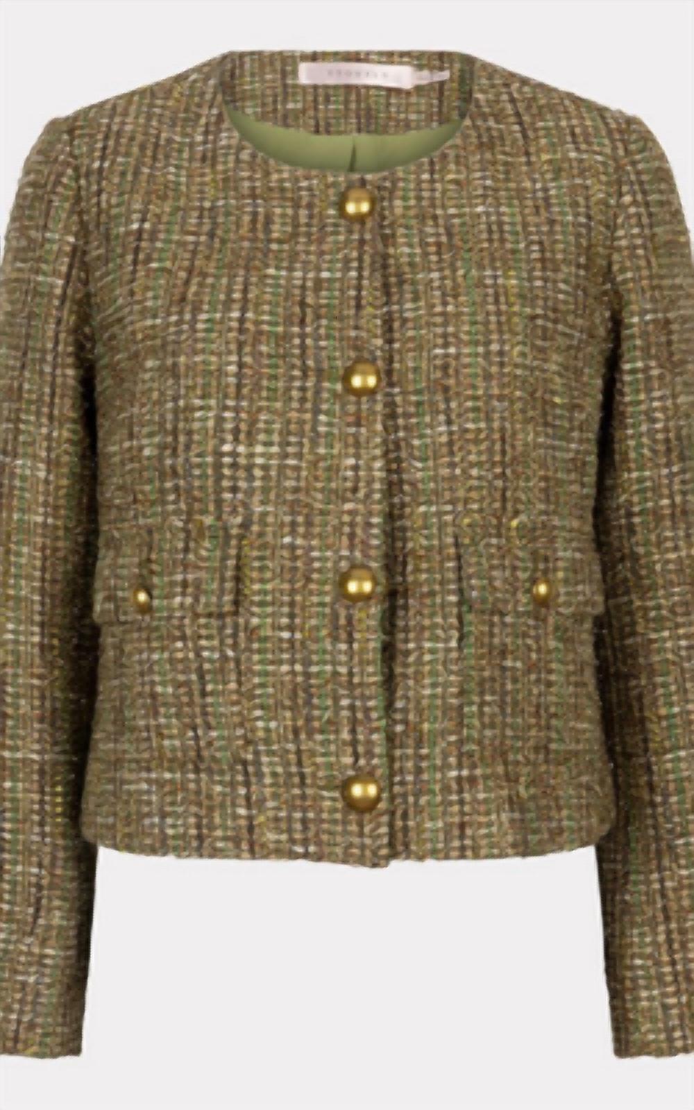 Esqualo - Tweed blazer