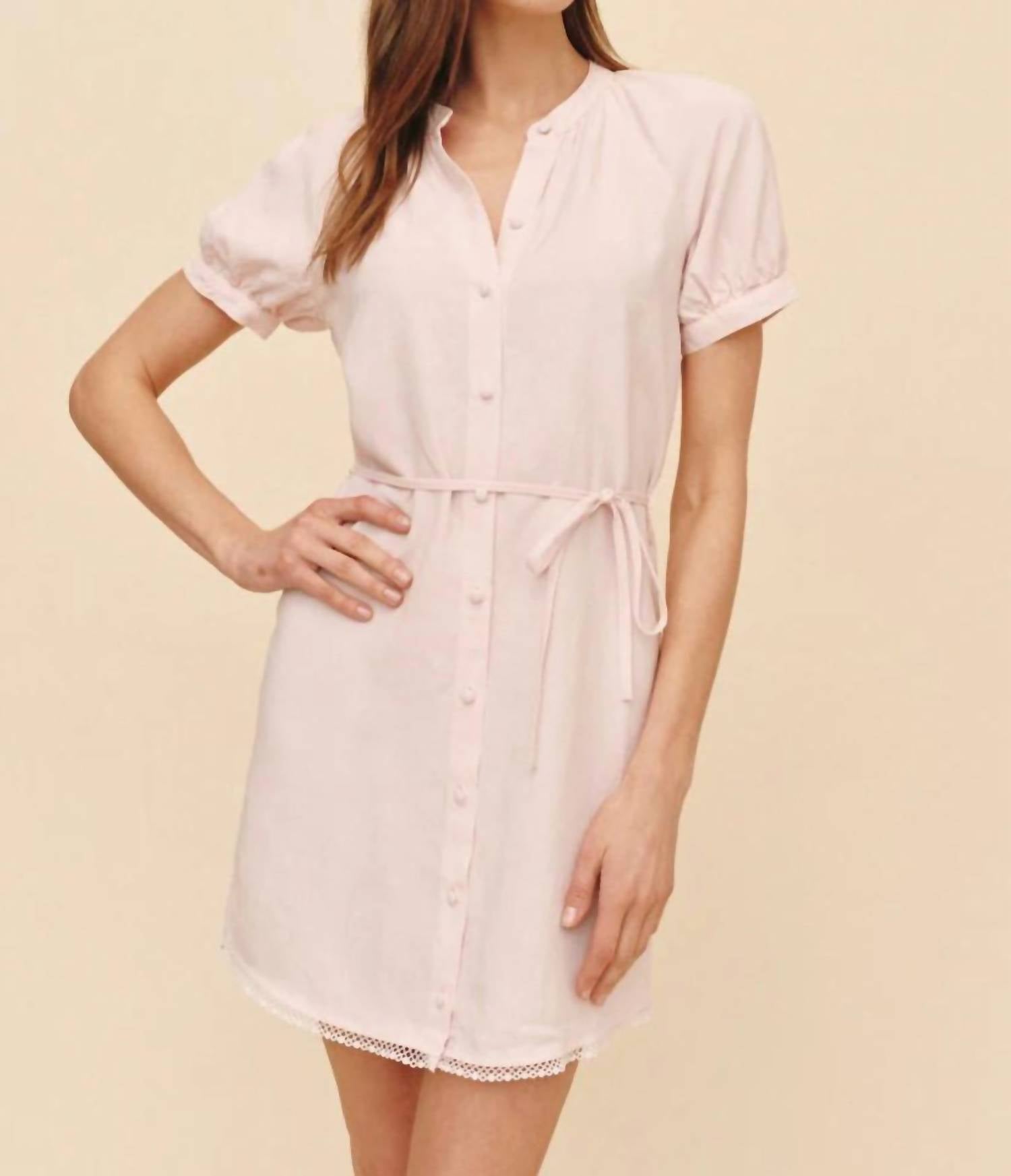Bella Dahl - Short Sleeve Raglan Mini Dress