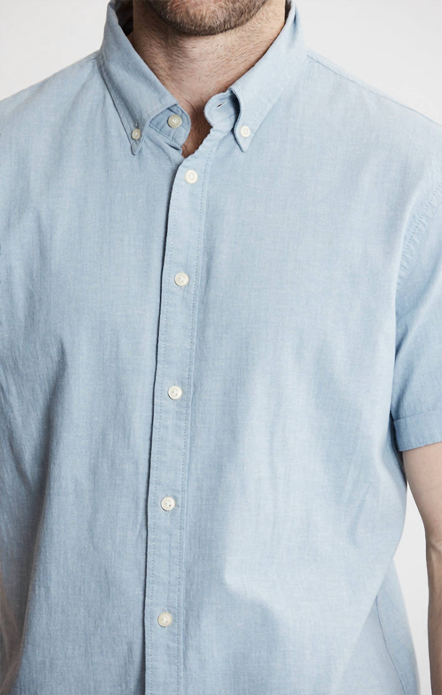 Jachs New York - Short Sleeve Chambray Shirt