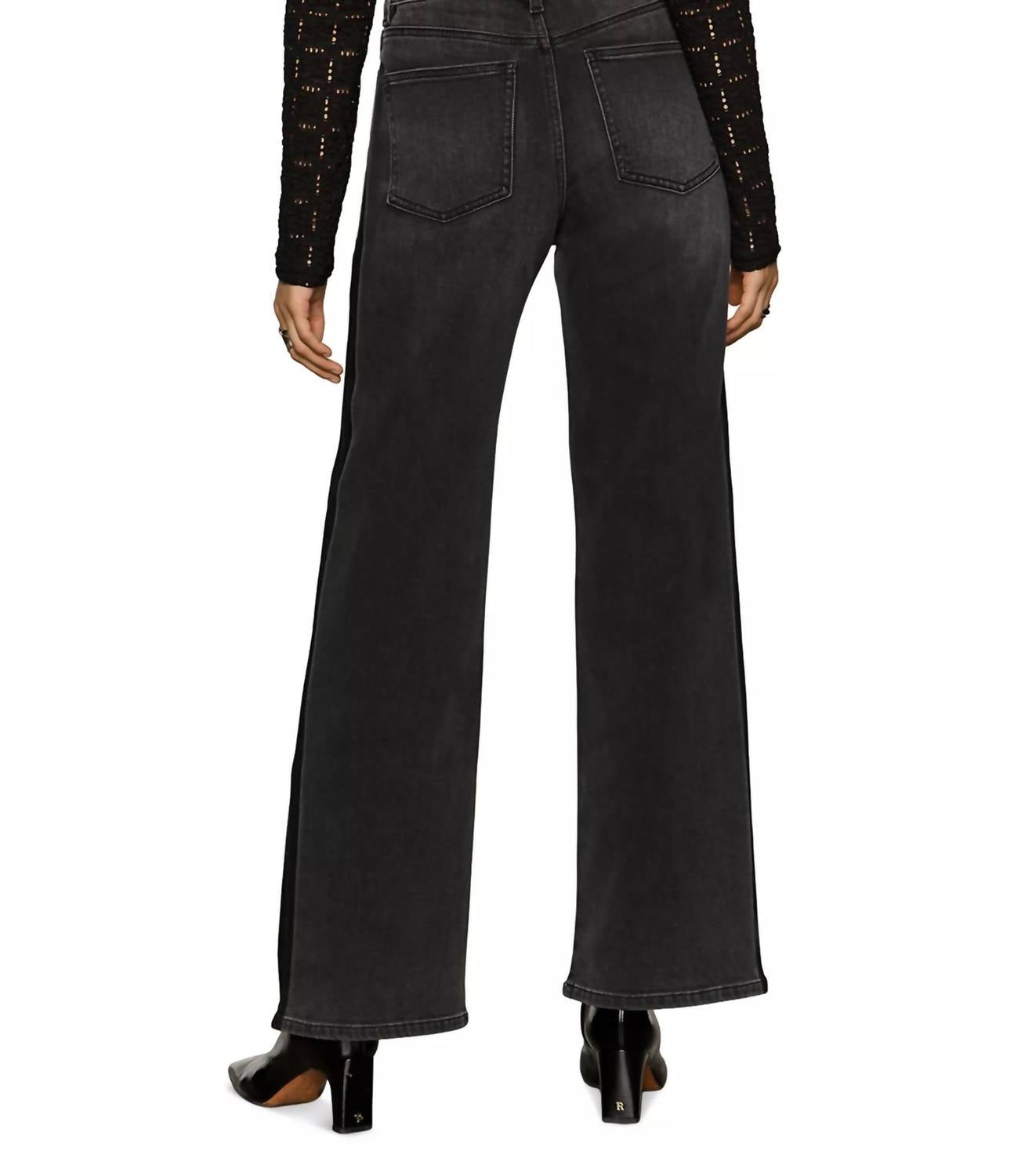 Sanctuary - Tuxedo Relaxed Straight Jean