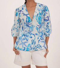 Banjanan - Florie V-neck Top