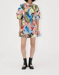 Stine Goya - Structured Sleeve Mini Dress