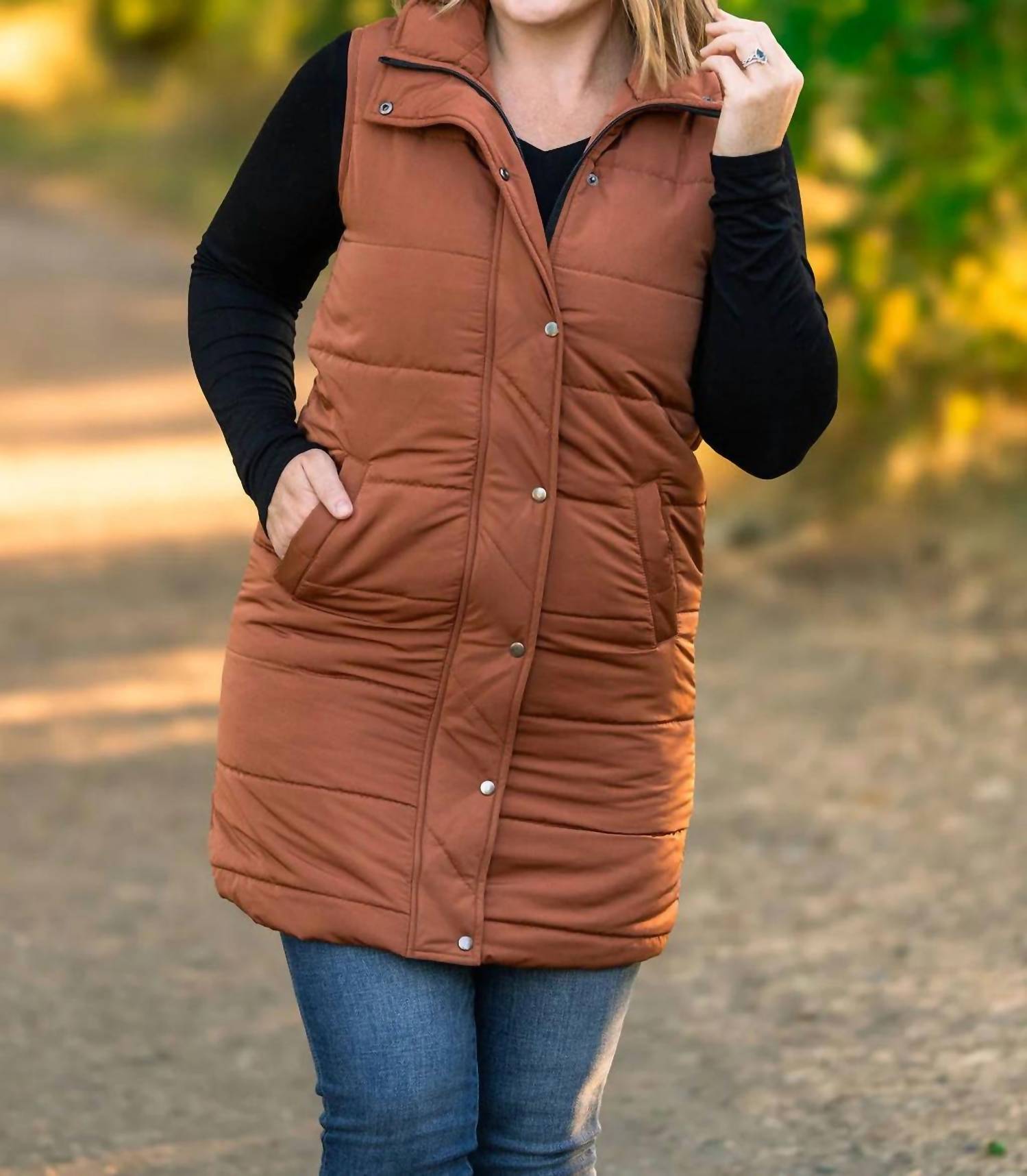 Michelle Mae - Harlow Long Vest