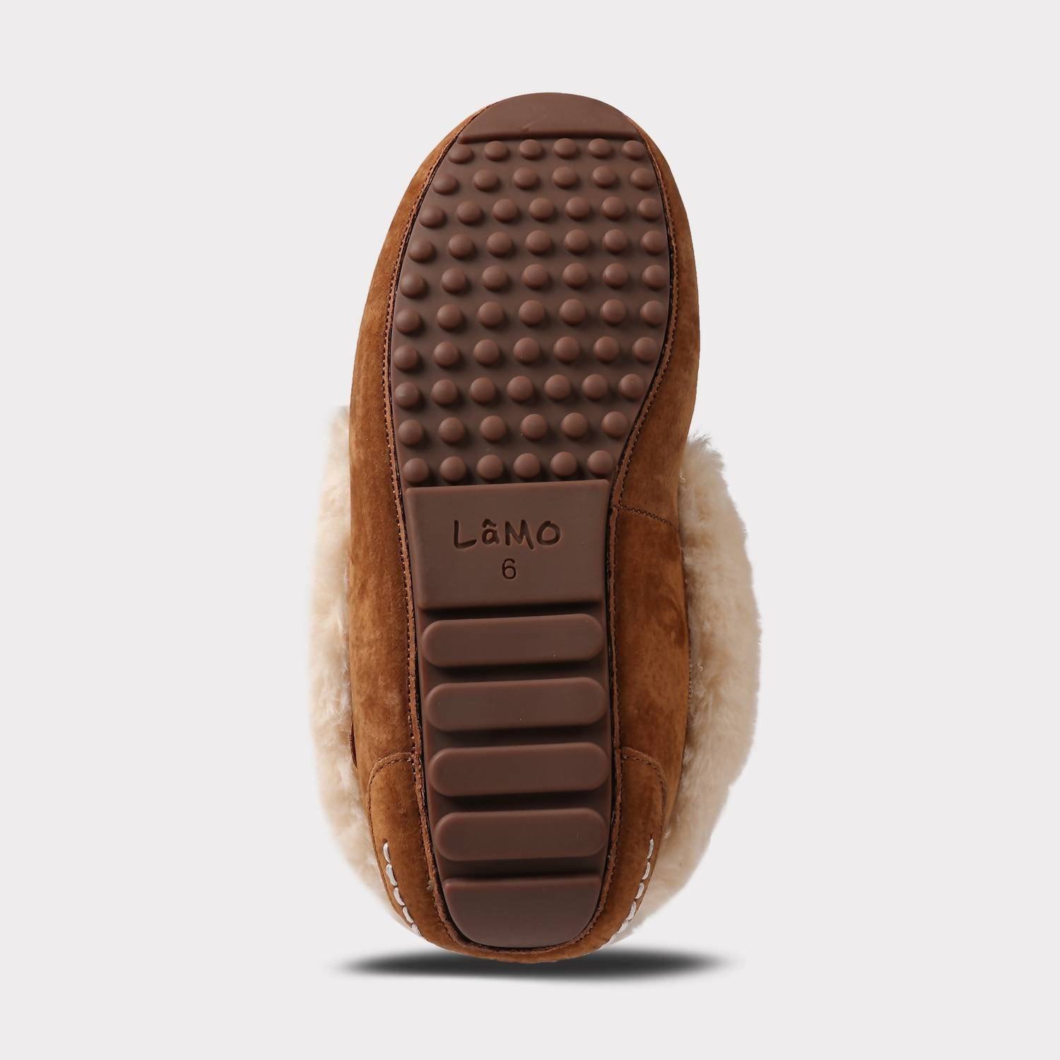 Lamo Women's Aussie Slip-on Moc Slippers in chestnut - women's shoe - view 8