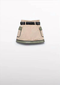 Abel & Lula - Kid's Combined Twill Skirt