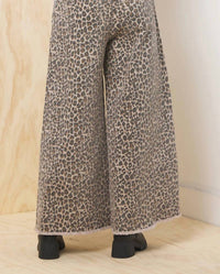 Vintage Havana - Stretch Denim Wide Leg Pants