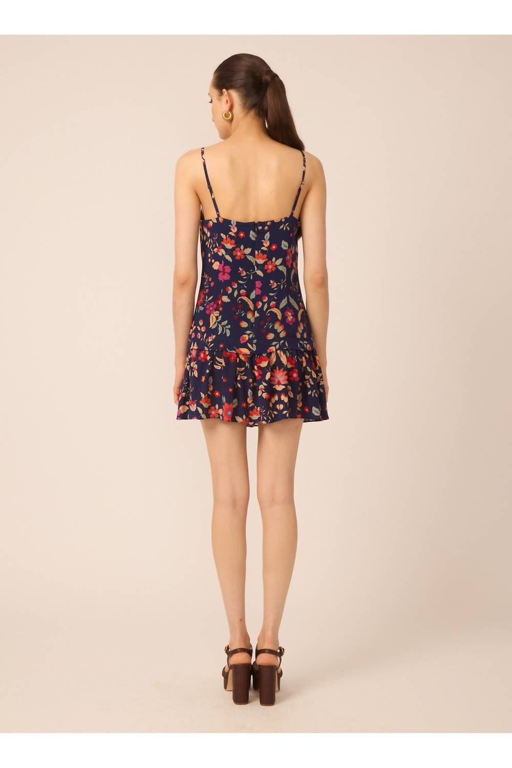 GILNER FARRAR Soraya Mini Dress in secret garden - women's dress - detail view