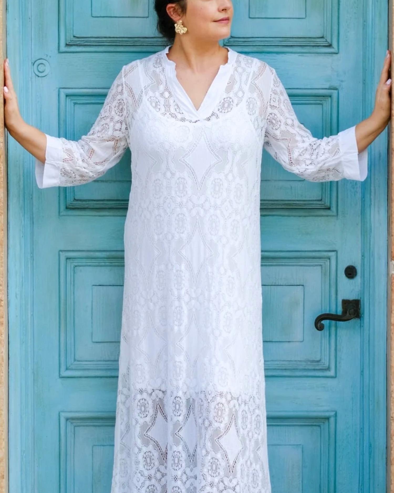 Coton Frais - Solene Long Sleeve Dress