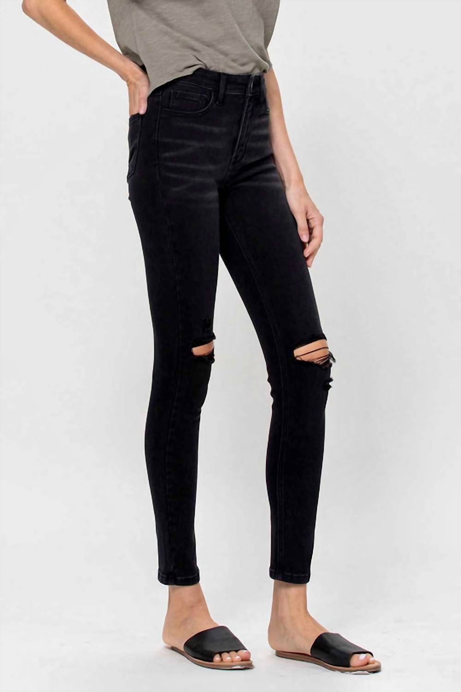 Vervet By Flying Monkey - High Rise Skinny Stretch Jeans