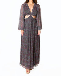 Buddylove - YVONNE LONG SLEEVE MAXI DRESS