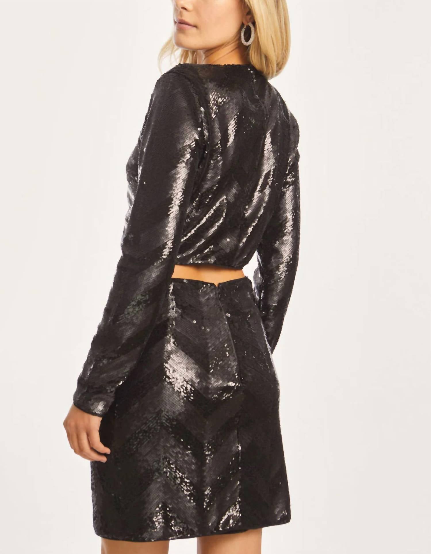 Caballero - Jacie Sequin Long Sleeve Top
