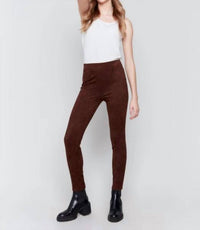Charlie B - Faux Suede Pant