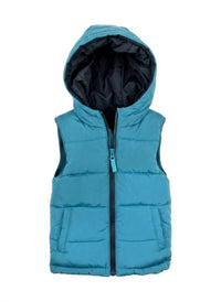 Appaman Kid's Reversible Vest in blue jewel - item - detail view